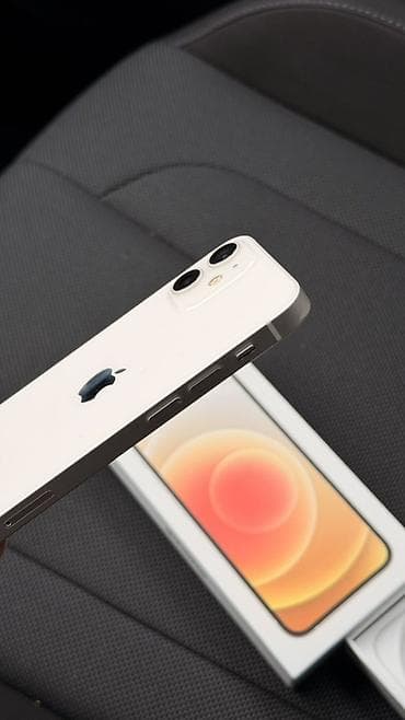 iphone 11 sadə: IPhone 12, Ağ, Face ID — 3