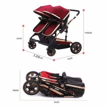 əkizlər üçün: Əkizlər üçün araba, Yeni, Pulsuz çatdırılma — 1