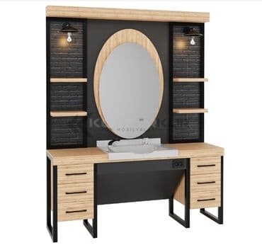 soft home: Yeni, Saş kəsimi üçün masa, Güzgülü — 9