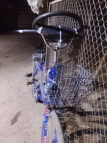 volospet: Şəhər tipli velosiped – xüsusi modifikasiya - Rəng: mavi gövdə — 1