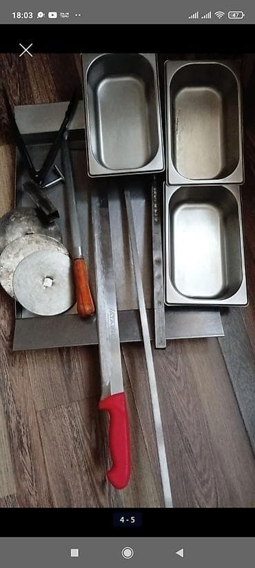 Doner/kabab üçün peşəkar avadanlıq dəsti Tərkib: - Şaquli dönər lalafo.az -da Doner/kabab üçün peşəkar avadanlıq dəsti Tərkib: - Şaquli dönər