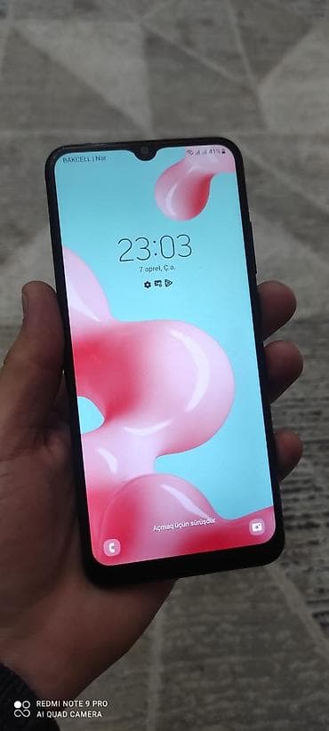 Samsung Galaxy A02 S, 32 GB, rəng - Mavi, İki sim kartlı