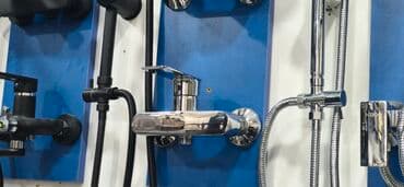 Отопление и нагреватели: Vanna/duş üçün birqollu qarışdırıcı kran - Material: xrom örtüklü — 1