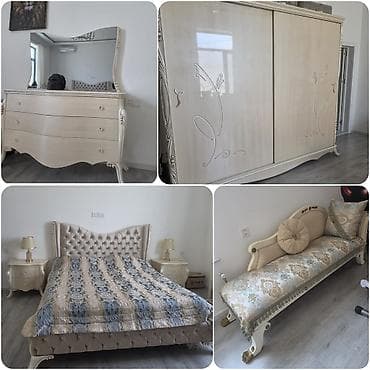 İkinəfərlik çarpayı, Termo, Dolab, 2 tumba, İşlənmiş — 1