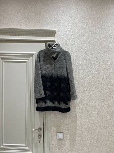 Palto, S, rəng - Boz