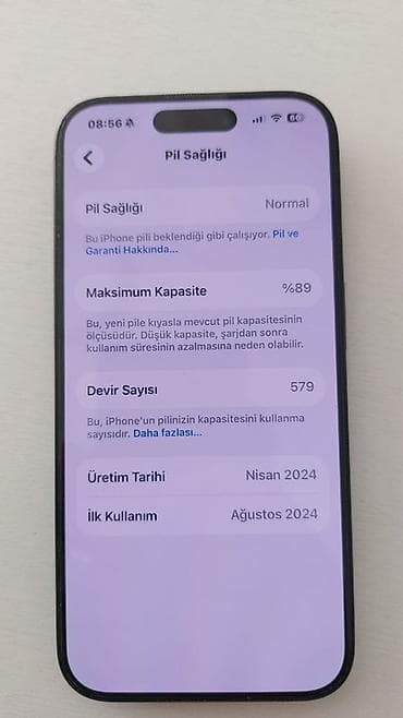 IPhone 15 Pro, Blue Titanium, Face ID