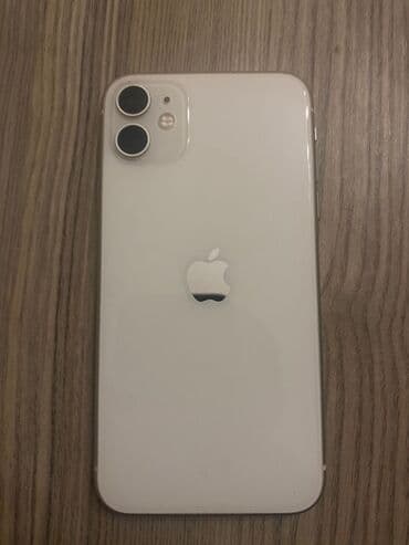 iphone 11 qiymeti ucuz: IPhone 11, Ağ, Simsiz şarj — 1