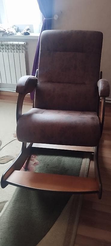 tebii deri: Kreslo-kaçalka, Süni dəri — 3