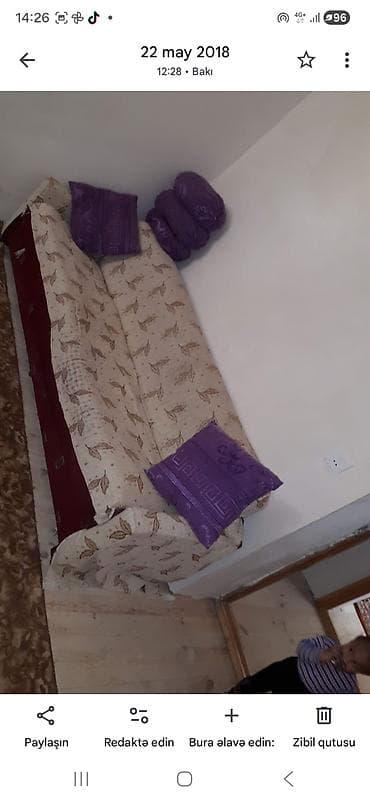 1 otaqlı kirayə mənzil – Bakı Təsvir: - Yığcam, işıqlı 1 otaq