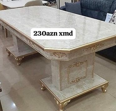 hamam vanasl: Klassik masa, Açılmayan, Mərmər, Dördbucaq masa — 1