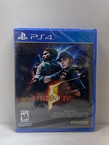 resident evil 4: PS4 oyunu: Resident Evil 5 (Capcom) Platforma: PlayStation 4 Janr — 1