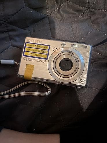 Videokameralar: Sony Cyber-shot DSC-S750 rəqəmsal fotoaparat - 7,2 MP təsvir çıxışı - — 4