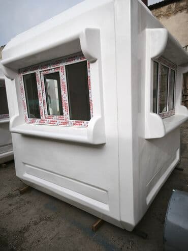 ucuz vaqon: Mühavizə konteyneri 2.20×2.20 Hündürlük 2.45 Divar qalınlığı 50 — 4