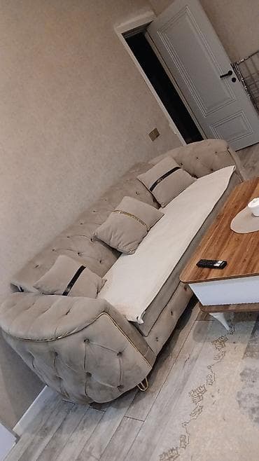 salon stulu: Qonaq otağı üçün, Yeni, Açılan, Dördbucaq masa, 6 stul — 9