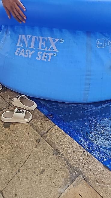 intex baseyn: İntex Easy Set şişmə hovuz - Brend/model: Intex Easy Set - Ölçü: 244 — 3