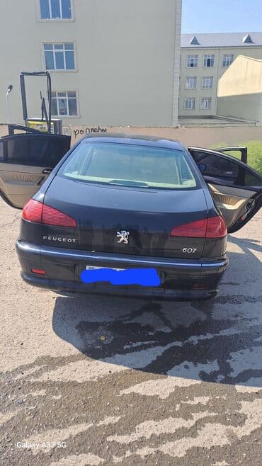 pərdələr qiymətləri: Peugeot 607: 2.2 l | 2005 il Sedan — 2