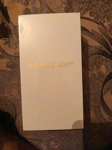 telefonlar mingəcevir: Honor 400, 256 GB, rəng - Boz, Zəmanət, Sensor, Barmaq izi — 6