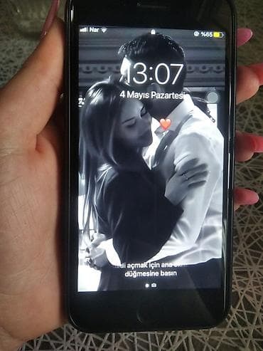 IPhone 7, 32 GB, Qara, Zəmanət, Barmaq izi
