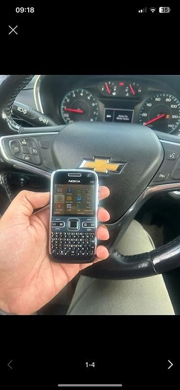 nokia n81: Nokia E72, rəng - Qara, Düyməli — 1
