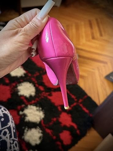 qadinlar: Ölçü: 37, rəng - Çəhrayı, İşlənmiş — 4