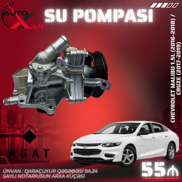 hava pompası: Chevrolet Malibu/Cruz, 2016 il, Analoq, Türkiyə, Yeni — 1