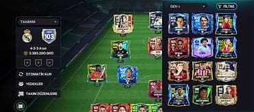 FIFA Mobile hesabı – GEN 103 reytinqli, 4-3-3 Atak sistemi ilə — 4