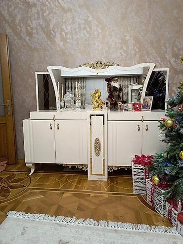 gonag desti: Zal dəsti – klassik üslubda, krem-ağ rəng və qızılı dekorla — 1