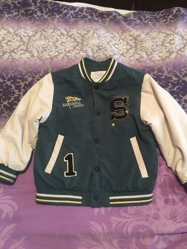 məktəbli jaketi: ZARA uşaq bomber/jaket - Brend: ZARA - Ölçü: 4–5 yaş, boy 110 sm — 2