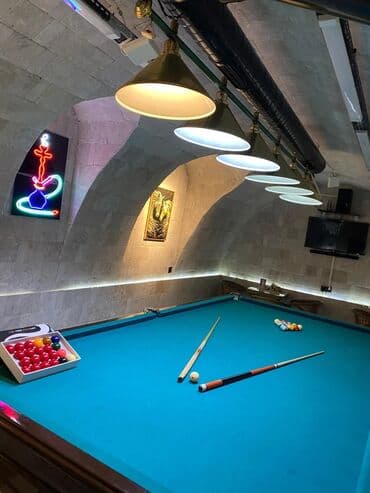 купить стол для бильярда: Bilardo stol dəsti – tam komplekt - Peşəkar ölçülü bilardo stolu — 2