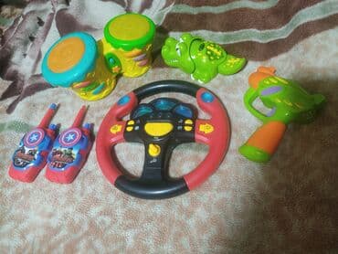 детская водная горка: Oyuncaqlar yaxşı vəziyyətdə.hamisi işləyir səslidilər., tərpənir .her — 3