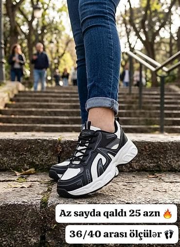 qadın ayaqqabısı: Unisex idman ayaqqabısı – şəhər gəzintisi və gündəlik istifadə üçün — 1