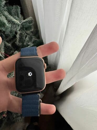 Saat kəmərləri: İşlənmiş, Smart saat, Apple, Sensor ekran, rəng - Qızılı — 3