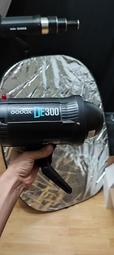 Фото и видеокамеры: Godox DE300 studiya flaşı - Güc: 300 Ws, sabit və stabil çıxış - — 4