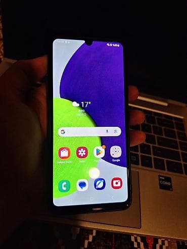 data modem sim card: Samsung Galaxy A22, 128 GB, rəng - Qara, İki sim kartlı — 3