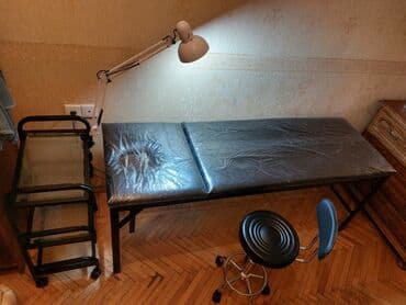 meftil satisi: Yeni, Masaj kuşetkası, Qatlanmayan, rəng - Qara — 1