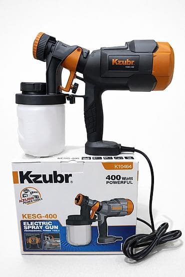 Rəngsaz alətləri: Kzubr KESG-400 elektrik boya tapançası - Güc: 400 Watt (POWERFUL qeyd — 3