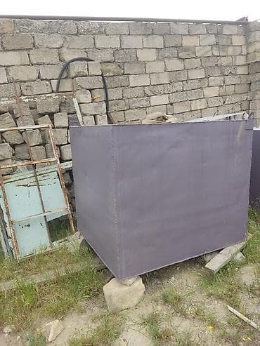 plastic qapi: Bak, Metal, 10000 l l, İşlənmiş, Ödənişli çatdırılma — 5