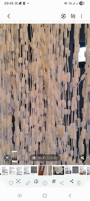 Картины и портреты: AG RENGDE. TORLU PERDE. EN 3 m. GİYMET. 20 man — 3