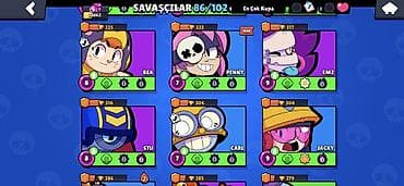 Brawl Stars hesabı (Supercell) – güclü və zəngin kolleks - Kupa: 31 — 7