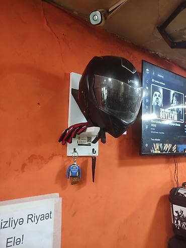 Asılqanlar: Divar üçün kaska asqısı – çoxfunksiyalı model - Motosiklet kaskasının — 4