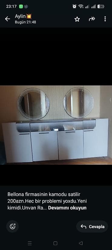 Bellona firmasinin kamodu satilir 200azn.Hec bir problemi yoxdu.Yeni