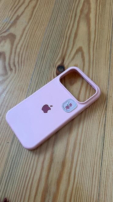 iphone 16 pro max: Məhsul: iPhone üçün silikon qoruyucu örtük - Rəng: açıq çəhrayı - — 1