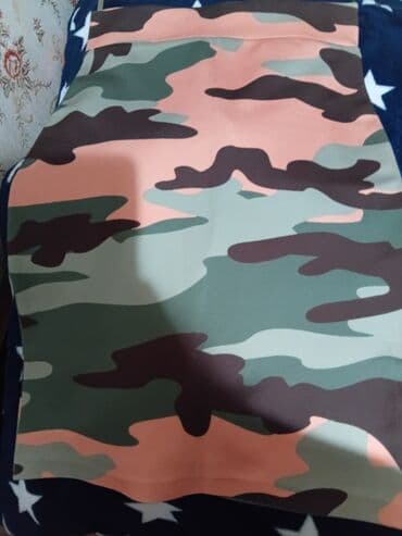 milli ordu forma: Tuyçe & Ece brendinin kamuflyaj naxışlı ətəyi - Rəng və naxış — 1