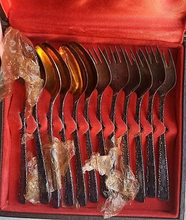 qaşıq: Tallin tort çəngəl və qaşıqlar 6*2 — 2