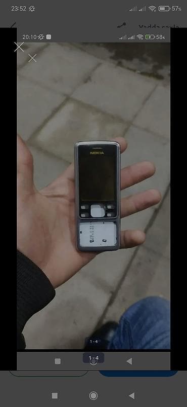 stacionar telefon: Nokia 6300 4G, Düyməli — 1