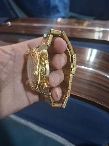 patek saat: Qol saatı, rəng - Qızılı — 2