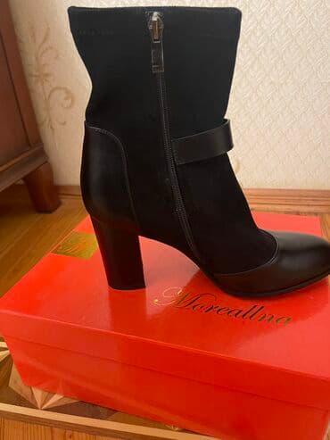 brend qadin ayaqqabilari: Ölçü: 38, rəng - Qara, Yeni — 3