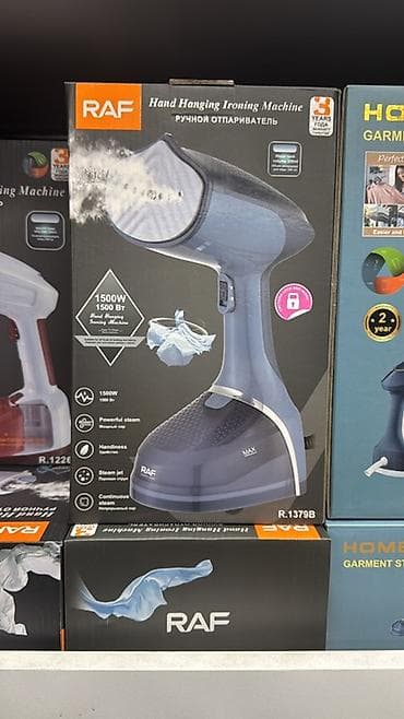 Su qızdırıcı kranlar: RAF R.1379 əl buxarlı ütü - Güc: 1500W – sürətli isinmə və güclü — 8