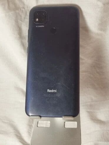 cinden sime kontur gondermek: Redmi 9C, 32 GB, rəng - Qara, Barmaq izi, Düyməli — 1