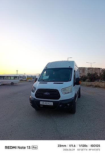 Nəqliyyat: Ford Transit yük furgonu - Korpus: Uzadılmış və hündür damlı, 2 arxa — 1